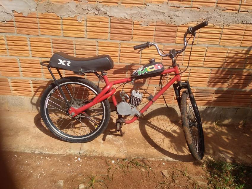 Bicicleta aro 24 motorizada