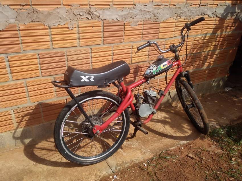 Bicicleta aro 24 motorizada