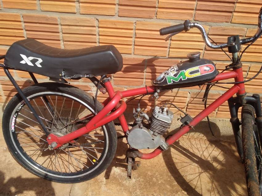 Bicicleta aro 24 motorizada