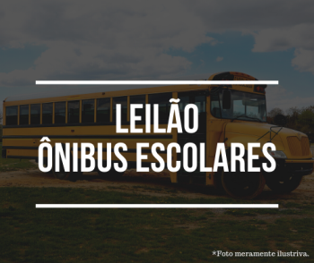 DIVERSOS ÔNIBUS DE TRANSPORTE ESCOLAR