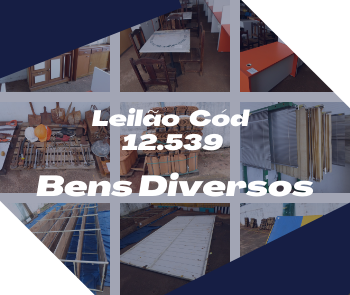 LEILÃO DE BENS DIVERSOS 