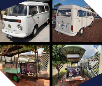 VW/KOMBI, ANO 2004/2004 E 01 TRAILER DE 5MTS PARA  AÇAÍ E LANCHES DIVERSOS