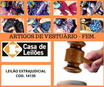 ARTIGOS DE VESTUÁRIO 