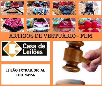 ARTIGOS DE VESTUÁRIO 