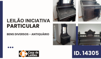 BENS DIVERSOS - ANTIQUÁRIO