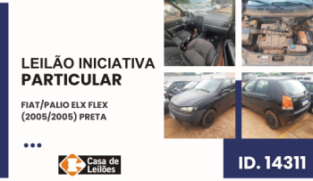 FIAT/PALIO ELX FLEX (2005/2005) PRETA