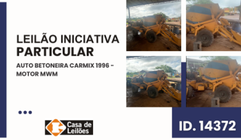 AUTO BETONEIRA CARMIX 1996 - MOTOR MWM