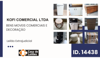 BENS MOVEIS COMERCIAIS E DECORAÇÃO