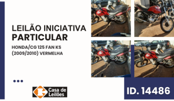 HONDA/CG 125 FAN KS (2009/2010) VERMELHA