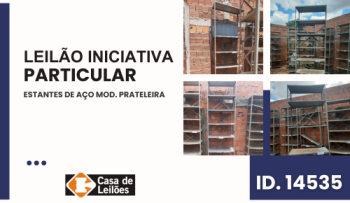 ESTANTES DE AÇO MODELO PRATELEIRA