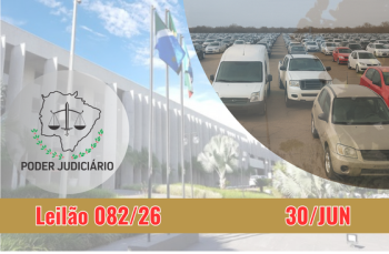 LEILÃO 082/2026 DE BENS APREENDIDOS EM AÇÕES PENAIS
