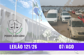 LEILÃO 121/2026 DE BENS APREENDIDOS EM AÇÕES PENAIS