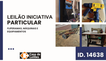 FLIPERAMAS, MÁQUINAS E EQUIPAMENTOS 