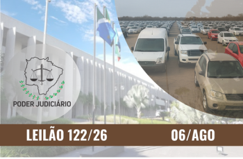 LEILÃO 122/2026 DE BENS APREENDIDOS EM AÇÕES PENAIS