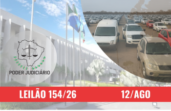 LEILÃO 154/2026 DE BENS APREENDIDOS EM AÇÕES PENAIS