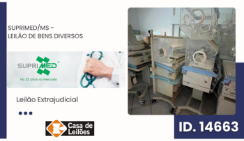 SUPRIMED/MS - LEILÃO DE BENS DIVERSOS