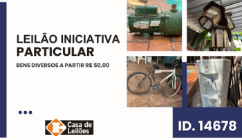 BENS DIVERSOS A PARTIR 50,00