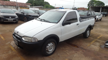 FIAT/STRADA WORKING, ANO 2000, COR BRANCA, GASOLINA