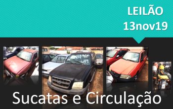 LEILÃO 034/2019 DE BENS APREENDIDOS EM AÇÕES PENAIS